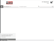 Tablet Screenshot of 4taktershop.de